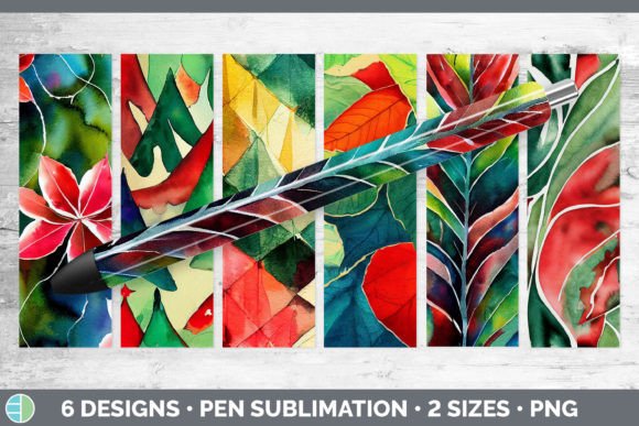 Review: Christmas Pen Wraps Epoxy Sublimation Illustrations