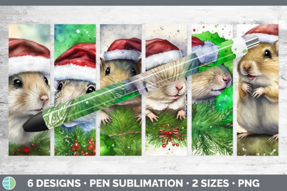 Santa Gerbil Christmas Pen Wraps Epoxy: A Designer's Review